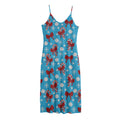 Christmas Party Knitted Pattern Print Jersey Midi Cami Dress