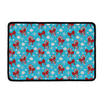 Christmas Party Knitted Pattern Print Kitchen Mat