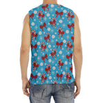 Christmas Party Knitted Pattern Print Men's Fitness Tank Top