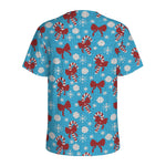 Christmas Party Knitted Pattern Print Men's Sports T-Shirt