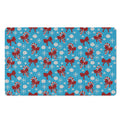 Christmas Party Knitted Pattern Print Polyester Doormat
