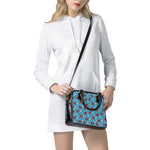 Christmas Party Knitted Pattern Print Shoulder Handbag
