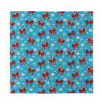 Christmas Party Knitted Pattern Print Silk Bandana