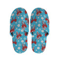 Christmas Party Knitted Pattern Print Slippers