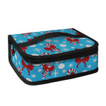Christmas Party Knitted Pattern Print Small Lunch Bag