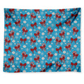 Christmas Party Knitted Pattern Print Tapestry