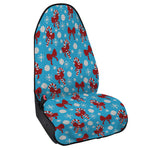 Christmas Party Knitted Pattern Print Waterproof Car Seat Cover