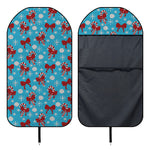 Christmas Party Knitted Pattern Print Waterproof Car Seat Cover
