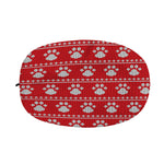 Christmas Paw Knitted Pattern Print Car Side Mirror Covers