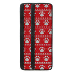 Christmas Paw Knitted Pattern Print Refrigerator Handle Covers