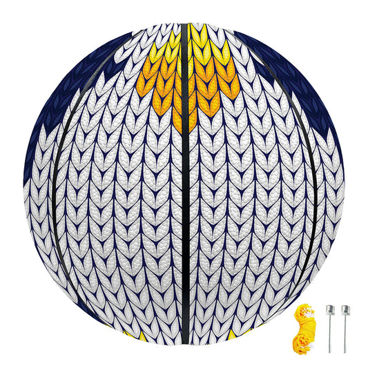 Christmas Penguin Knitted Print Basketball