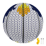 Christmas Penguin Knitted Print Basketball