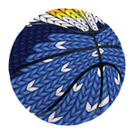 Christmas Penguin Knitted Print Basketball