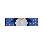 Christmas Penguin Knitted Print Bed Runner