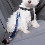 Christmas Penguin Knitted Print Dog Seat Belt