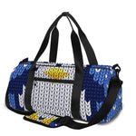 Christmas Penguin Knitted Print Gym Bag