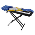 Christmas Penguin Knitted Print Piano Keyboard Cover