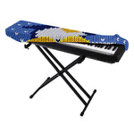 Christmas Penguin Knitted Print Piano Keyboard Cover