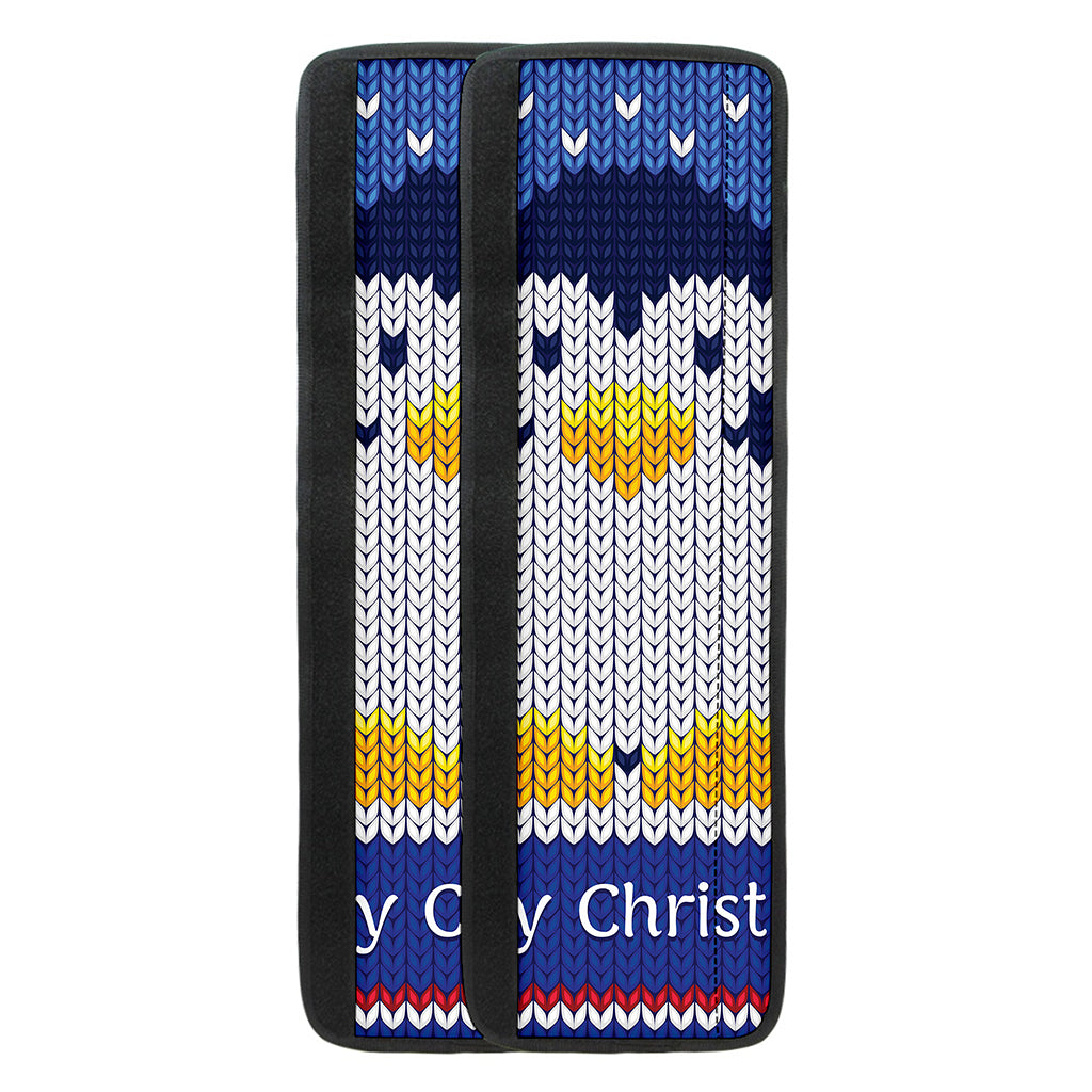 Christmas Penguin Knitted Print Refrigerator Handle Covers