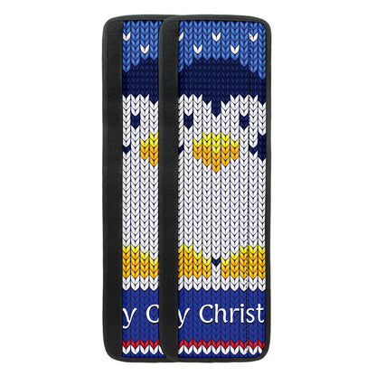 Christmas Penguin Knitted Print Refrigerator Handle Covers