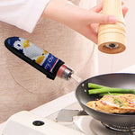 Christmas Penguin Knitted Print Skillet Handle Cover