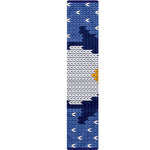 Christmas Penguin Knitted Print Table Runner