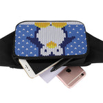 Christmas Penguin Knitted Print Waist Bag