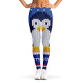 Christmas Penguin Knitted Print Women's Leggings