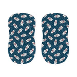 Christmas Polar Bear Pattern Print Bar Stool Covers