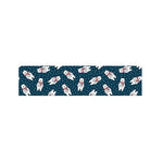 Christmas Polar Bear Pattern Print Bed Runner