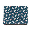Christmas Polar Bear Pattern Print Bifold Wallet