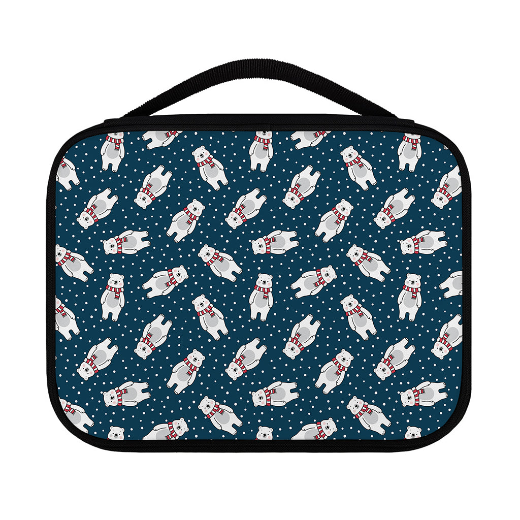 Christmas Polar Bear Pattern Print Classic Bible Case