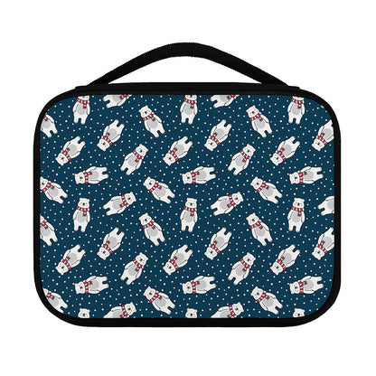 Christmas Polar Bear Pattern Print Classic Bible Case