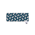 Christmas Polar Bear Pattern Print Extended Mouse Pad