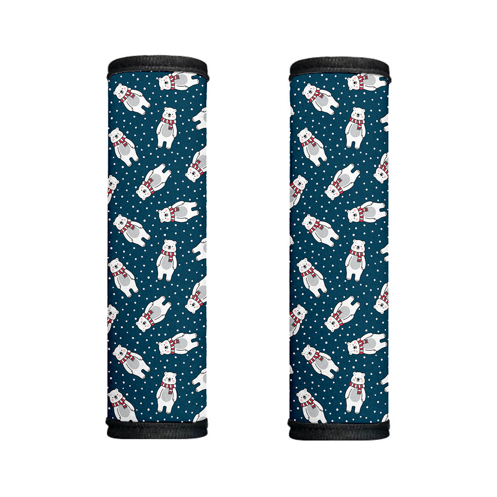 Christmas Polar Bear Pattern Print Handle Covers