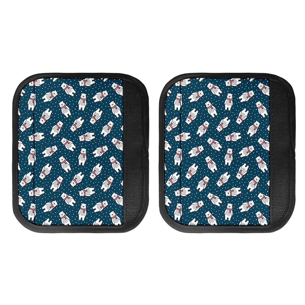 Christmas Polar Bear Pattern Print Handle Covers