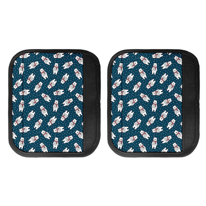 Christmas Polar Bear Pattern Print Handle Covers