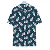 Christmas Polar Bear Pattern Print Hawaiian Shirt