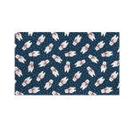 Christmas Polar Bear Pattern Print Polyester Flag