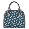 Christmas Polar Bear Pattern Print Shoulder Handbag