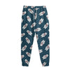 Christmas Polar Bear Pattern Print Sweatpants