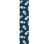 Christmas Polar Bear Pattern Print Table Runner