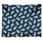 Christmas Polar Bear Pattern Print Tapestry