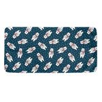 Christmas Polar Bear Pattern Print Towel