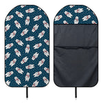 Christmas Polar Bear Pattern Print Waterproof Car Seat Cover