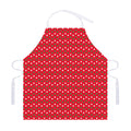 Christmas Polka Dot Pattern Print Adjustable Apron