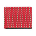 Christmas Polka Dot Pattern Print Bifold Wallet