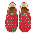 Christmas Polka Dot Pattern Print Casual Shoes