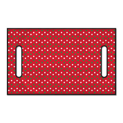 Christmas Polka Dot Pattern Print Golf Cart Seat Cover