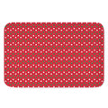 Christmas Polka Dot Pattern Print Indoor Door Mat